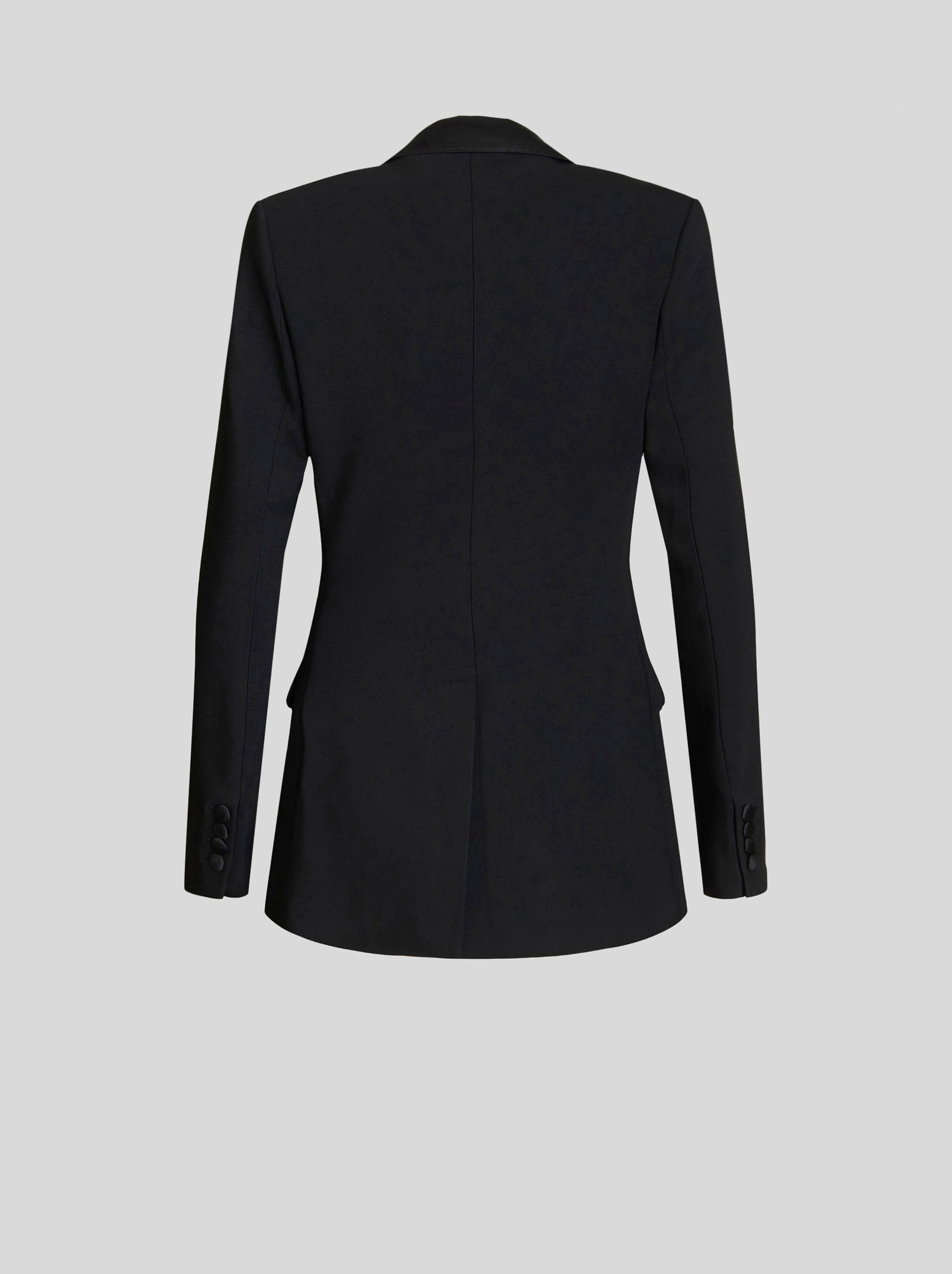 Shop Etro Tailored Double-breasted Jacket In Black